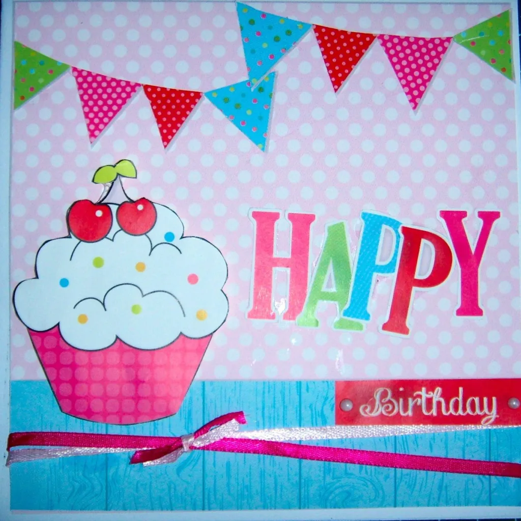 Cupcake happy birthday