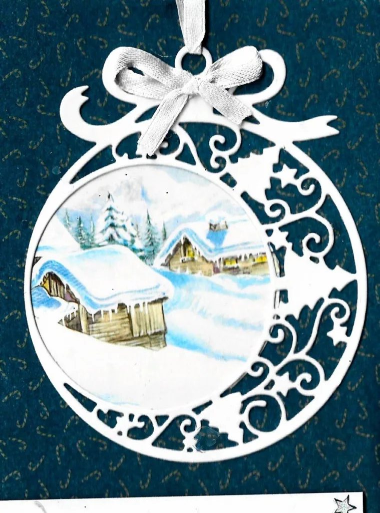 Kerstbal warme winterwensen