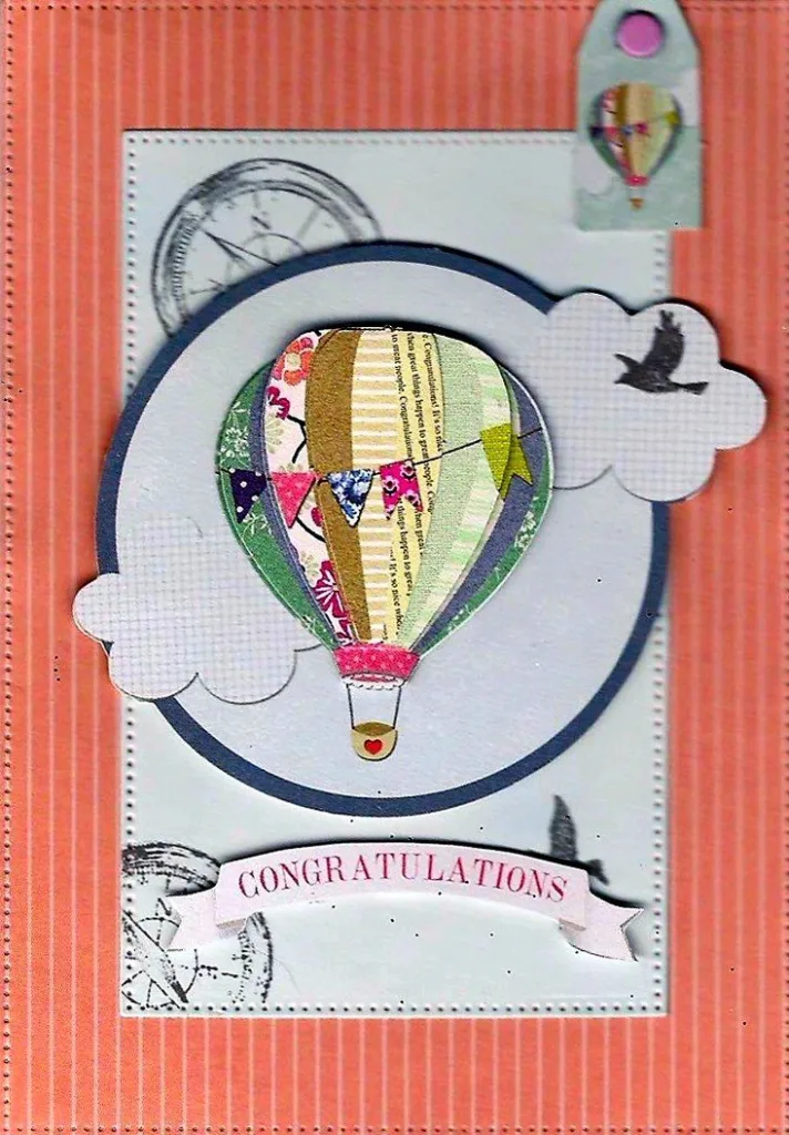 Luchtballon congratulations