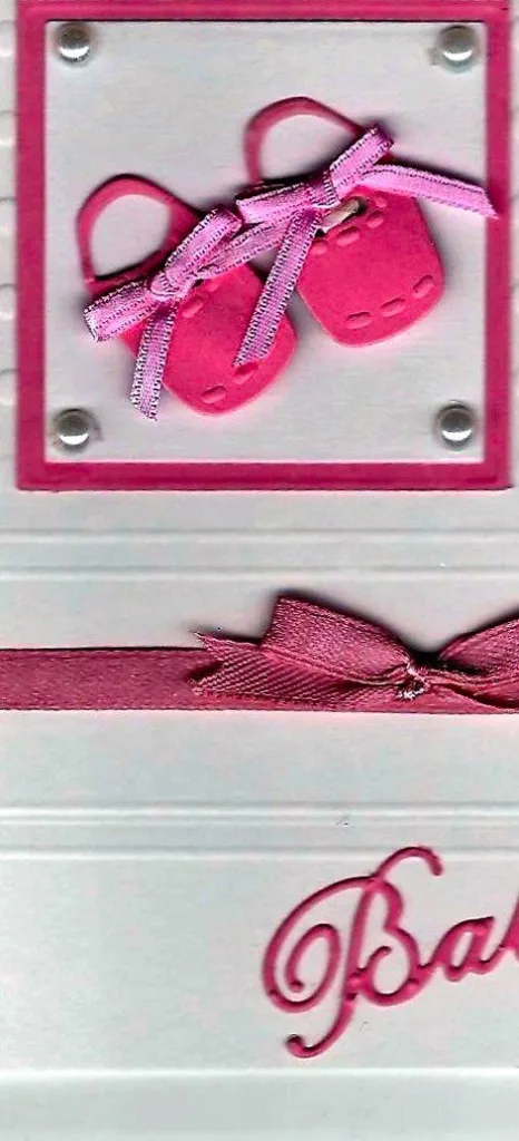 Roze babyschoentjes